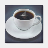 Shark Fin Coffee Magnet (Vorne)