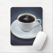 Shark Fin Coffee Mousepad (Mit Mouse)