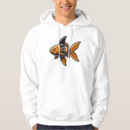 Shark-Fin Goldfish T-Shirt by Vin Zzep Hoodie