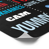 Shark First Birthday Chalkboard Schild für einen J (Ecke)