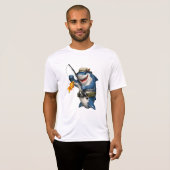 Shark Fisher 4D Gold Catch Tee (Vorne ganz)
