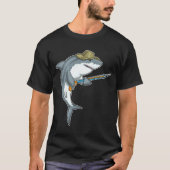 Shark Fisher Harpoon Fishing T-Shirt (Vorderseite)