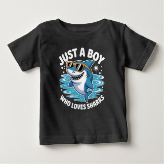 Shark Funny Quote  Baby T-shirt