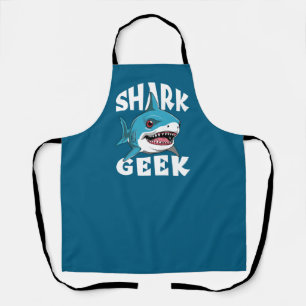 Shark Geek - Niedliches Design für Haifische Schürze