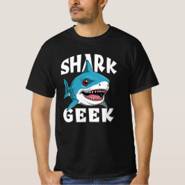 Shark Geek - Niedliches Design für Haifische T-Shirt
