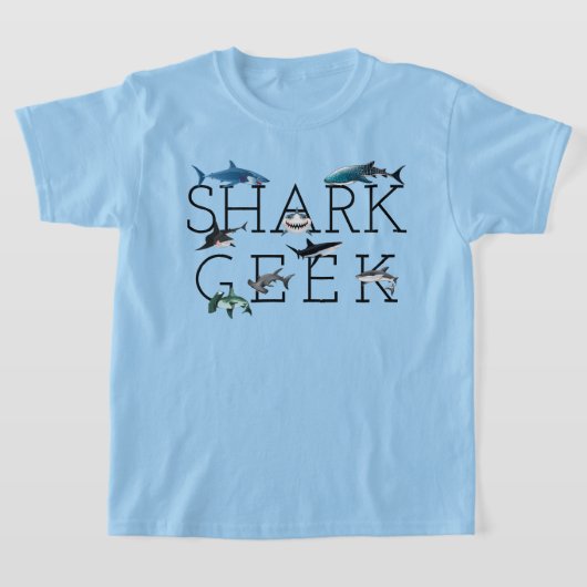 Shark Geek T-Shirt (Ablage )