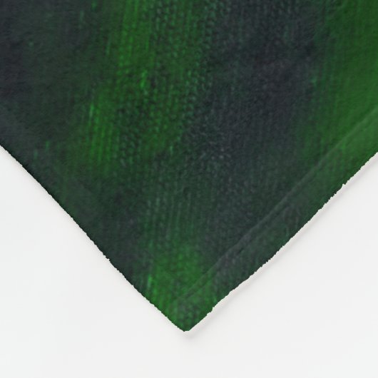 Shark Green 50 x 60 Fleece Blanket (Ecke)