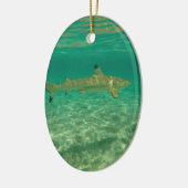 Shark in bora bora keramik ornament (Links)