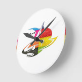 SHARK INCA MAYA DRCHOS.COM 08V CUSTOMIZABLE PRODUC RUNDE WANDUHR (Winkel)