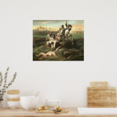Shark - John Singleton Copley Fine Art Poster (Küche)