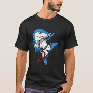 Shark Karate Martial Arts Kickboxing Jiu-jitsu Tae T-Shirt
