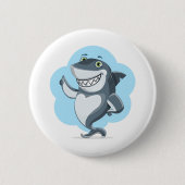Shark Laughing Button (Vorderseite)