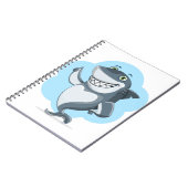 Shark Laughing Notizblock (Linke Seite)