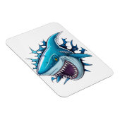 Shark logo T-Shirt Magnet (Rechte Seite)