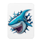 Shark logo T-Shirt Magnet (Vertikal)