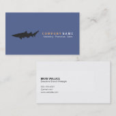 Shark Logo Visitenkarte (Vorne/Hinten)