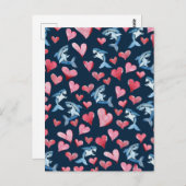 Shark Lover Card Postkarte (Vorne/Hinten)
