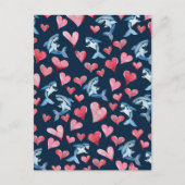 Shark Lover Card Postkarte (Vorderseite)