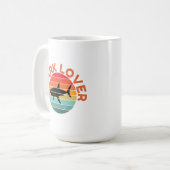 SHARK LOVER KAFFEETASSE (Vorderseite Links)