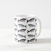 Shark Lover Kaffeetasse (VorderseiteRechts)