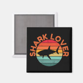SHARK LOVER MAGNET (Vorderseite/Rückseite)