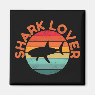 SHARK LOVER MAGNET