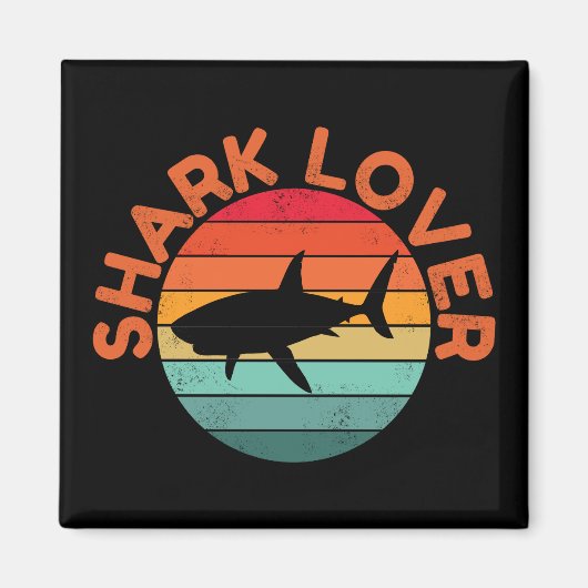 SHARK LOVER MAGNET (Vorne)