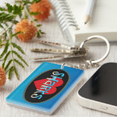 Shark Lover Schlüsselanhänger (Vorderseite rechts)