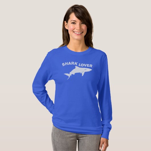 Shark Lover T - Shirt (Vorne ganz)