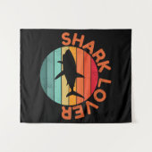 SHARK LOVER WANDTEPPICH (Vorderseite (Horizontal))