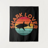 SHARK LOVER WANDTEPPICH (Vorderseite)