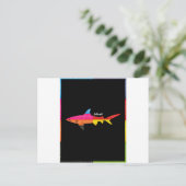 SHARK MAYA AZTEC DRCHOS.COM POSTKARTE (Stehend Vorderseite)