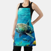 Shark Ocean Predator Art Schürze (InSitu)