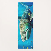 Shark Ocean Predator Art Yogamatte (Vorderseite)