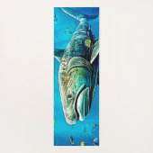 Shark Ocean Predator Art Yogamatte (Rückseite)