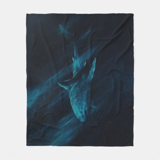 Shark Original 50 x 60 Fleece Blanket (Vorderseite)
