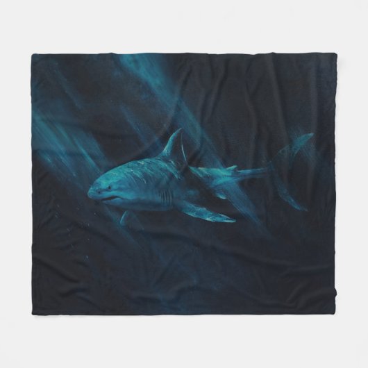 Shark Original 50 x 60 Fleece Blanket (Vorderseite (Horizontal))