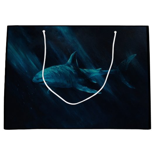 Shark Original  Große Geschenktüte (Vorderseite)