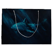 Shark Original  Große Geschenktüte (Rückseite)
