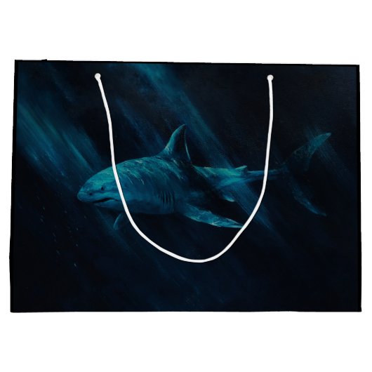 Shark Original  Große Geschenktüte (Rückseite)
