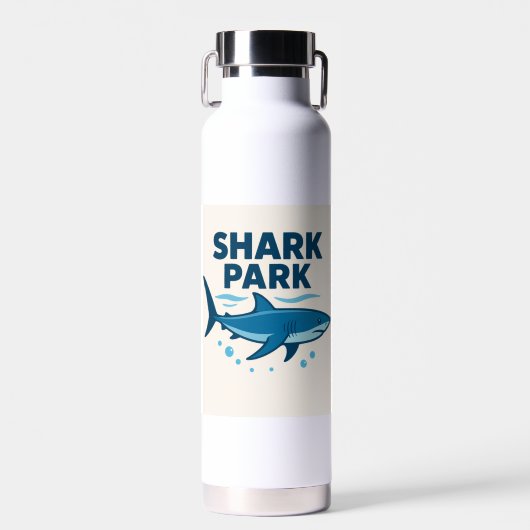 shark park trinkflasche (Vorne)