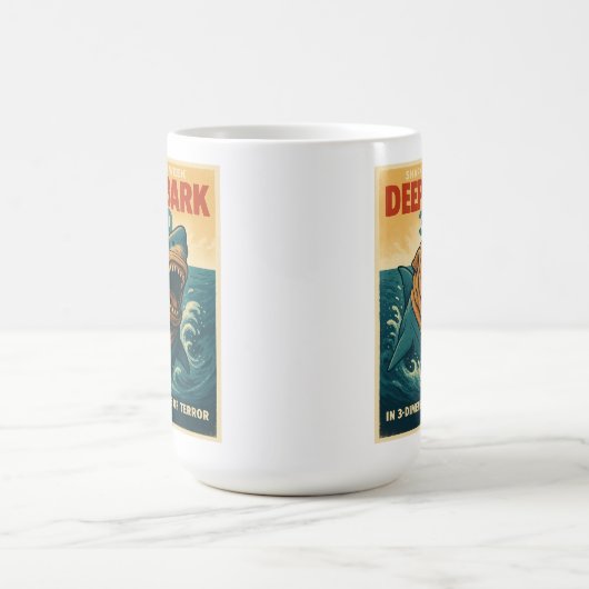Shark Pei Week: Deep Bark 3D Kaffeetasse (Mittel)