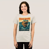 Shark Pei Week: Deep Bark 3D Tri-Blend Shirt (Vorderseite voll)