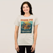 Shark Pei Week: Ready to Rumble Tri-Blend Shirt (Vorderseite voll)