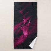 Shark Pink 30 X 60 Bath Towel Badehandtuch (Badehandtuch)