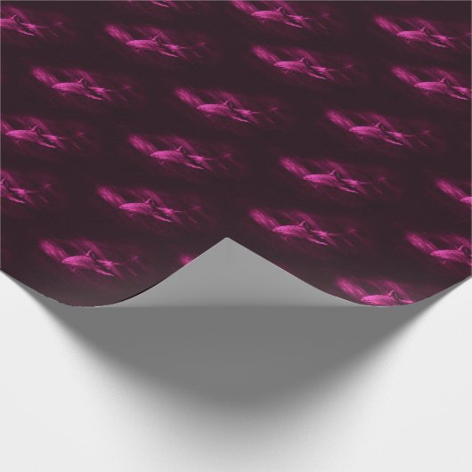 Shark Pink Geschenkpapier (Ecke)