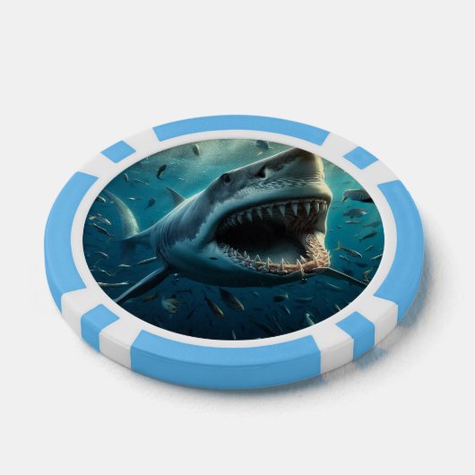 SHARK POKER CHIPS (Einzeln)