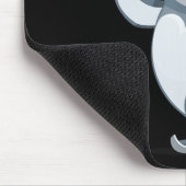 Shark Poker Player - Funny Shark Gifts Mousepad (Ecke)