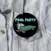 Shark Pool Party Pub Billiard Summer Beach Pool Button (Beispiel)