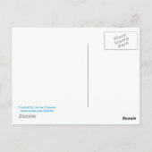 Shark Postcard Postkarte (Rückseite)